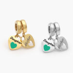 Dije Acero Inoxidable Corazón Hija & Madre 587