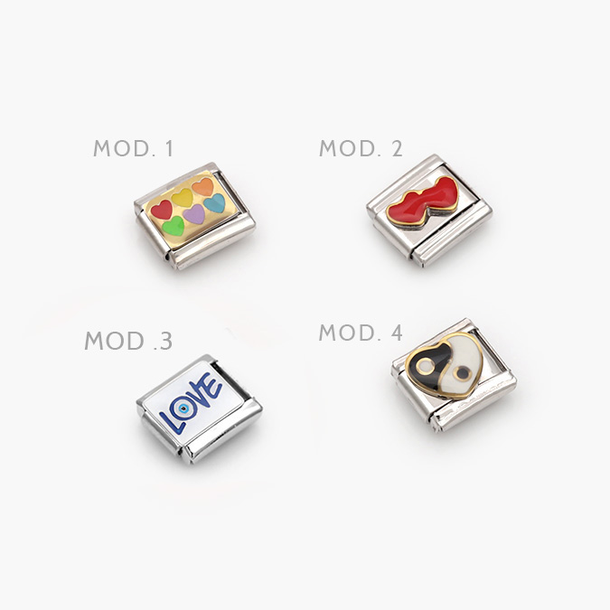 NOM14 Charm Acero Inoxidable Nomination Grupo 17 - Image 1