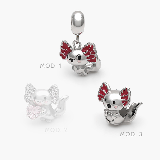 marcate164 Dije Acero Inoxidable Ajolotes 489 - Image 1