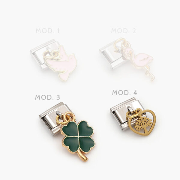 Charm Acero Inoxidable Nomination Grupo 2 - Image 1