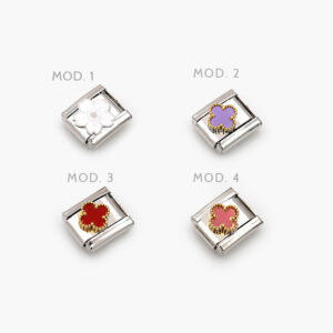 Charm Acero Inoxidable Nomination Flores