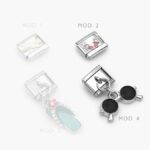 Charm Acero Inoxidable Nomination Grupo 36