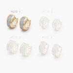 Huggies Chapa de Oro Zirconias Grupo 2