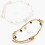 Pulsos Acero Inoxidable Flores & Mariposa 569