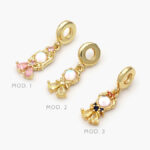 Colgante Chapa de Oro Princesas 12