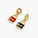 Colgante Candado Chapa de Oro 22