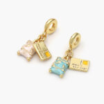 Colgante Maleta Chapa de Oro 24