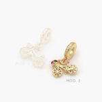 Colgante Bicicleta Chapa de Oro 30