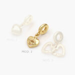 Colgante Corazón Chapa de Oro 20