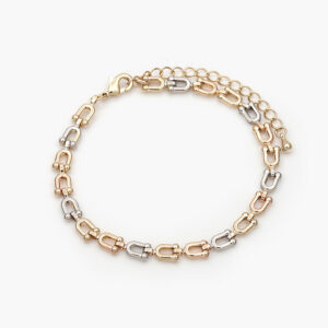 Pulso Florentino Eslabones Chapa de oro 5901