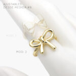Anillo Moños Chapa de oro 1043