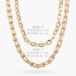 Cadena Chapa de Oro 114 - Modelo 1