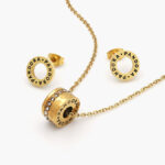 Juego Acero Inoxidable Corazón 0083