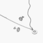Juego Acero Inoxidable Madre Perla/Esmalte 0173 - Plata