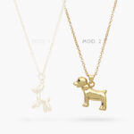 Collar Chapa de Oro Perro 0409