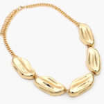 Collar Chunky Chapa de Oro 447-1