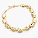 Collar Chunky Chapa de Oro 449-1