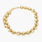 Collar Chunky Chapa de Oro 450-2