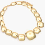 Collar Chunky Chapa de Oro 452-2