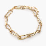 Collar Chunky Chapa de Oro 455-1