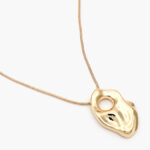 Collar Chunky Chapa de Oro 459