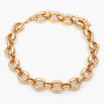 Collar Chunky Chapa de Oro 461-2