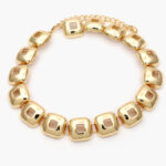 Collar Chunky Chapa de Oro 463-1