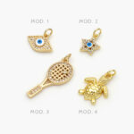 Mini Dije Chapa de Oro