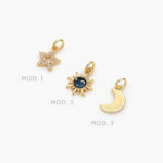 Mini Dije Astros Chapa de Oro