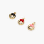 Mini Dije Dona Esmalte Chapa de Oro