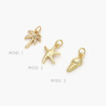 Mini Dije Playa Chapa de Oro