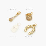 Mini Dije Chapa de Oro