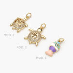 Mini Dije Playa Chapa de Oro