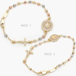 Pulso Virgen Guadalupe Misterio Chapa de Oro 263