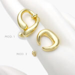 Anillo Chunky Chapa de Oro 1099