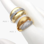 Anillo Zirconia Chapa de Oro 1118