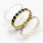 Brazalete Elástico Chapa de Oro 0563