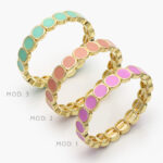 Brazalete Elástico Color Chapa de Oro 564