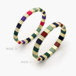 Brazalete Elástico Color Chapa de Oro 574