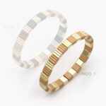 Brazalete Elástico Chapa de Oro 0527