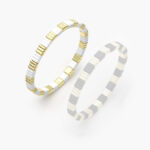 Brazalete Elástico Color Chapa de Oro 571