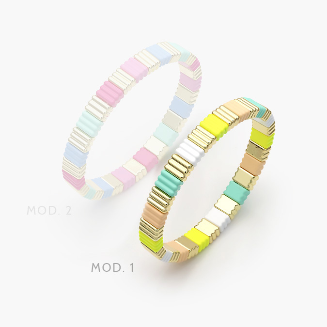 marcate20 Brazalete Elástico Color Chapa de Oro 573 - Image 1