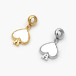 Colgante A Corazón Acero Inoxidable 639