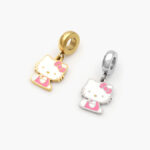 Colgante Gato Kitty Acero Inoxidable 665