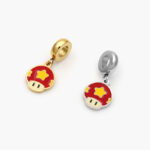 Colgante Hongo Estrella Acero Inoxidable 667