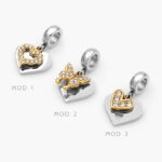 Colgante Corazón Figura Acero Inoxidable 675