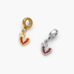 Colgante Corazón Corona Acero Inoxidable 685