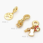 Dije Mascota Chapa de Oro 62