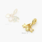 Dije Figuras Chapa de Oro 65