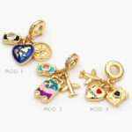 Dije Viajes Chapa de Oro 73